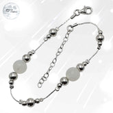 bracelet en pierre de lune naturelle en argent 925 bijoux pour femme