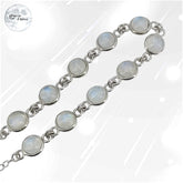 Bracelet femme Pierre de Lune, bijou en Argent 925