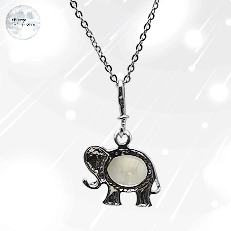 pendentif argent 925 et pierre de lune véritable bijoux pour femme