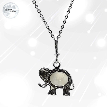 pendentif argent 925 et pierre de lune véritable bijoux pour femme