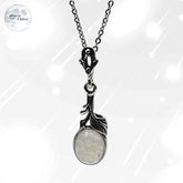 Pendentif en Pierre de Lune pour femme - Clymène, bijou en argent